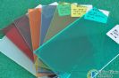 colorful laminated glass